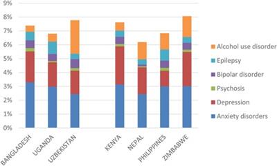 Cross-country analysis of national mental health investment case studies in sub-Saharan Africa and Central, South and South-East Asia